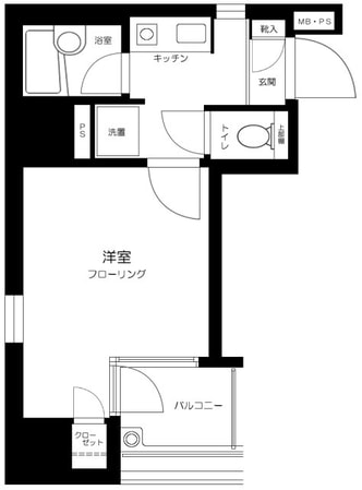 サンテミリオン茅場町リバーサイドの物件間取画像